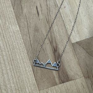 Mountain Sterling Silver Necklace